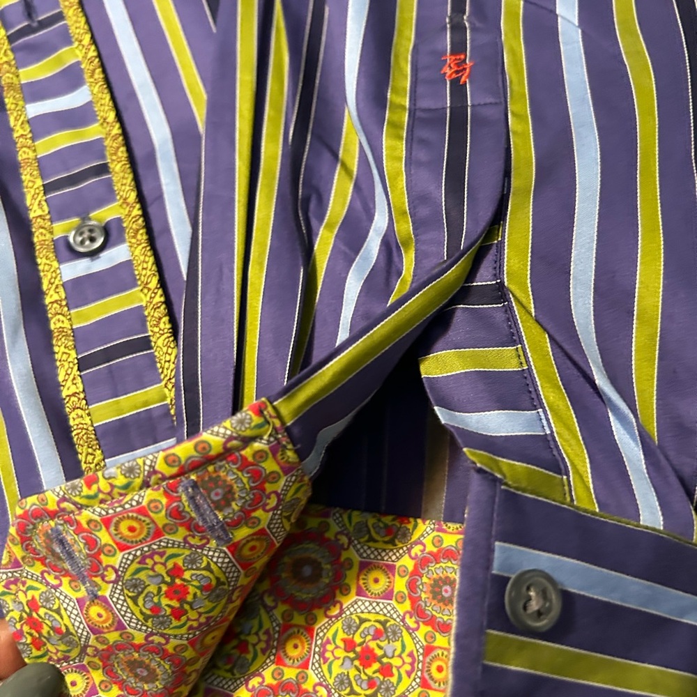 Robert Graham shirt 2X - Picture 2 of 10